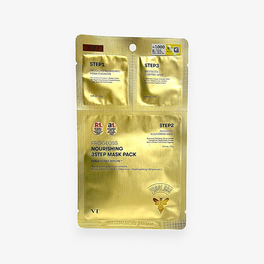 保湿 マスクパック VT プログロス ナリッシング 3ステップ
