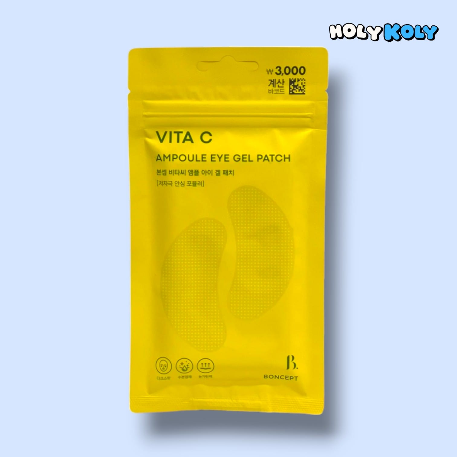 目の下 クマ 対策 アイパッチ 本셉ビタミンCアンプルアイゲルパッチ