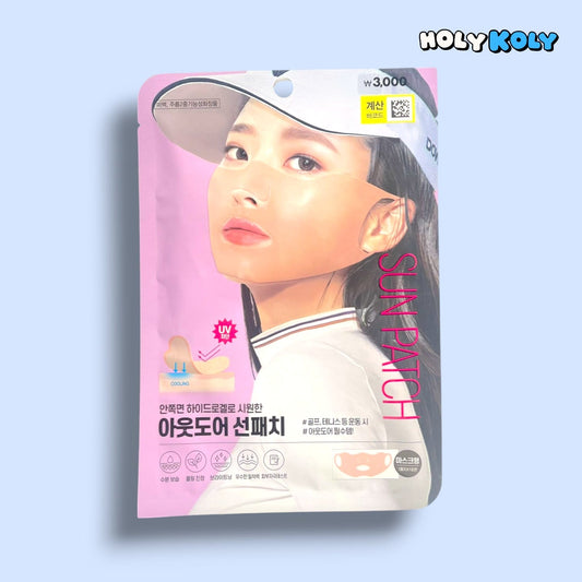 アウトドア UV カット マスク アウトドア ハイドロゲル サンパッチ 大型