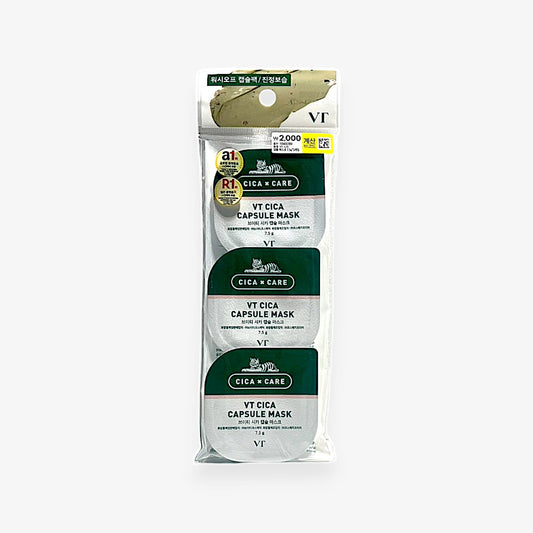 毛穴 ケア クレイマスク VT シカ カプセル マスク