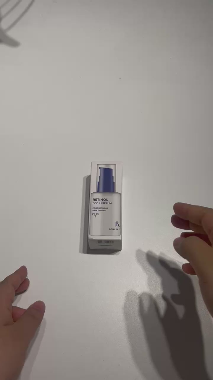 肌 弾力 改善 レチノール セラム