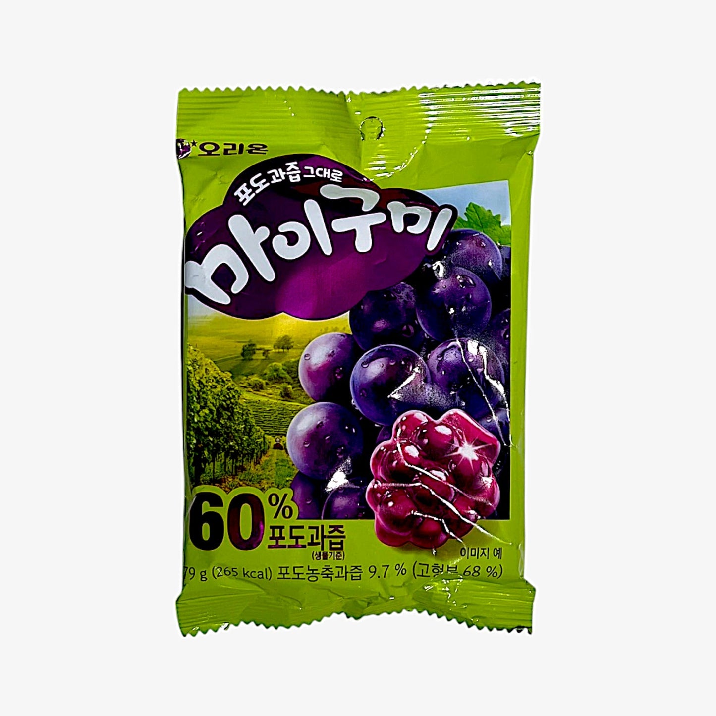 ぶどうグミ オリオンマイグミ ポド 79g