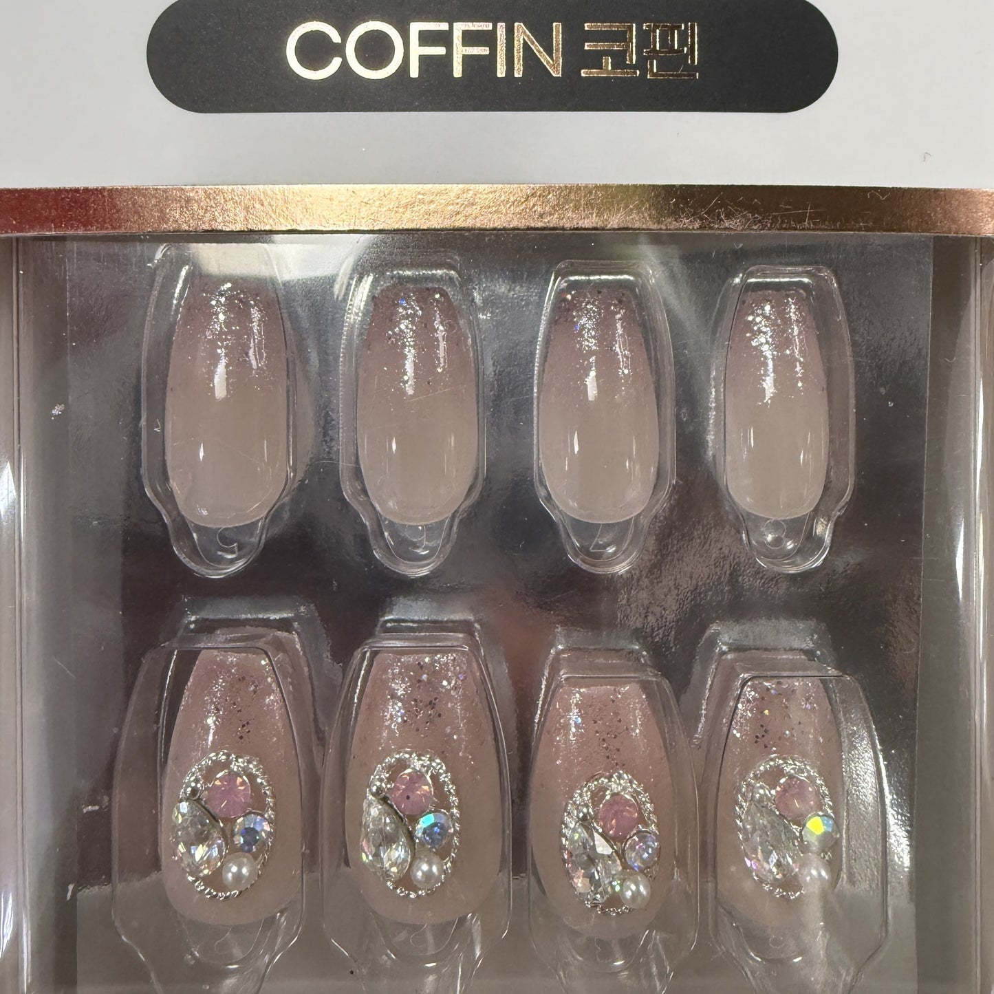 韓国ダイソー コスメ ジェルネイルチップ