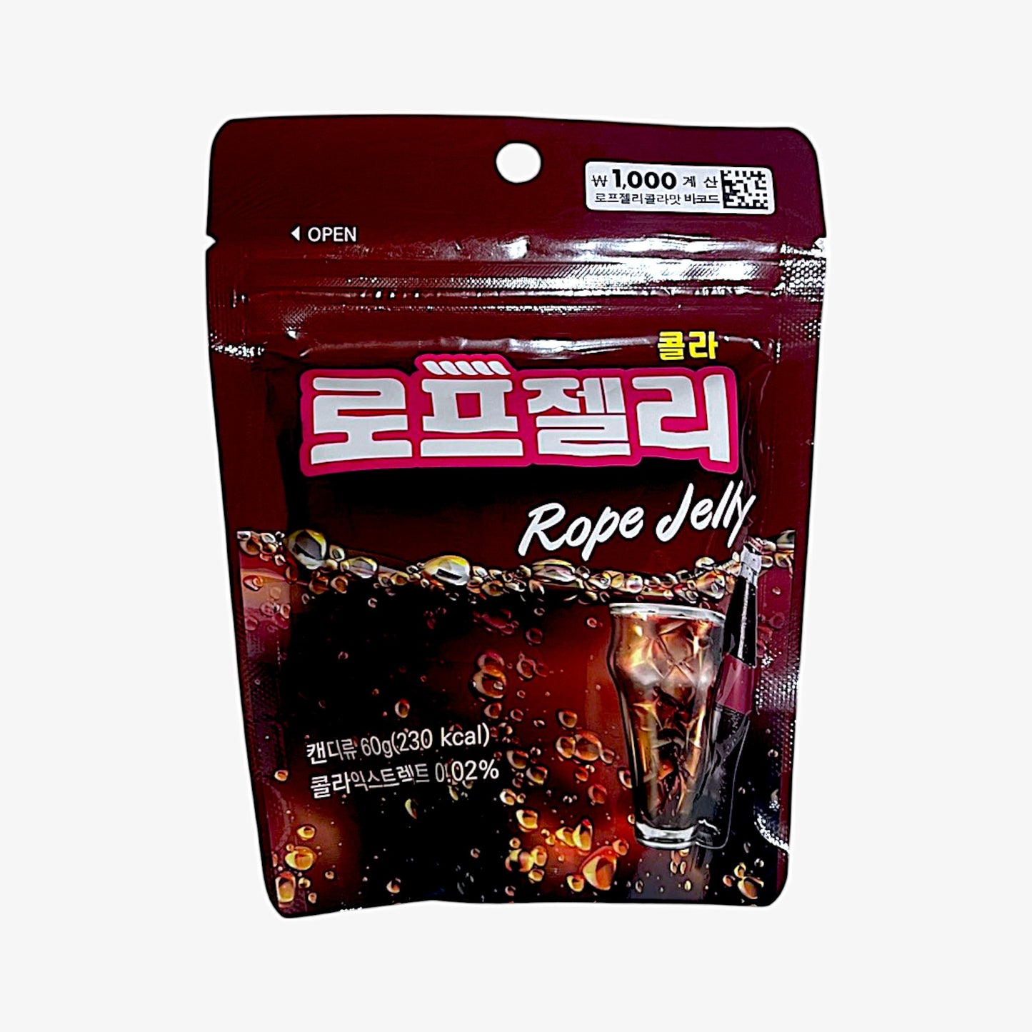 ロープグミ ロープ ジェリー コーラ味 60g