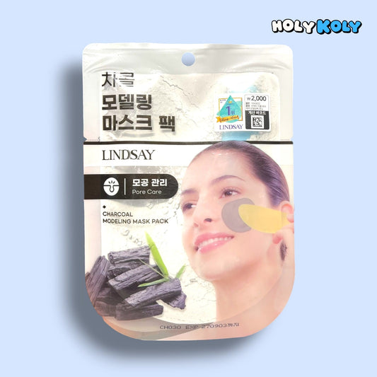 韓国 モデリングマスク LINDSAY リンジー 28g チャコール