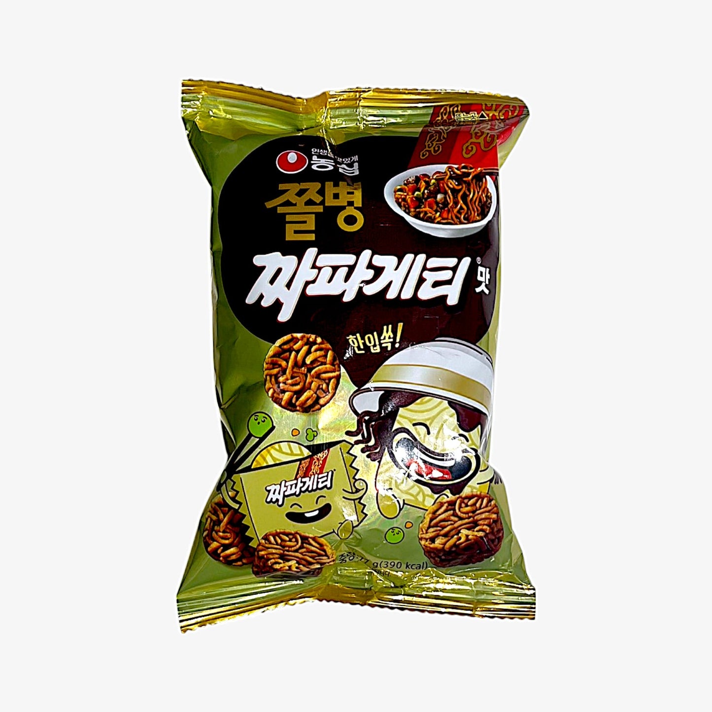 チャパゲティスナック 通販 쫄병スナック チャパゲティ味 77g