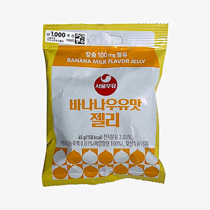 バナナウユ味ゼリー 韓国 バナナウユ味ゼリー 45g