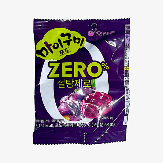 ゼロシュガーグミ 韓国 オリオン マイグミ グレープ