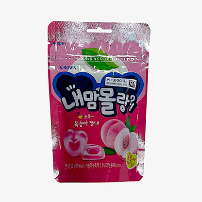 ピーチゼリー 韓国 私の気持ち、もらん？ 桃 50g