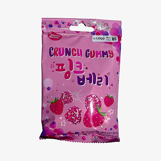 ダイソー 韓国お菓子 クランチ ピンクベリー キャンディ 52g