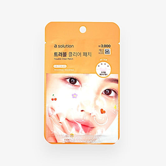 ハイドロコロイド パッチ 韓国 エイソリューショントラブル クリアパッチ