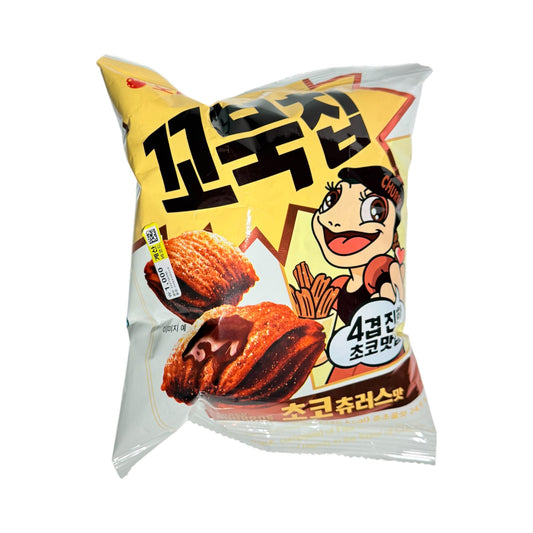 チョコチュロス味 通販 オリオン Kkobuk Chip チョコチュロス味 64g