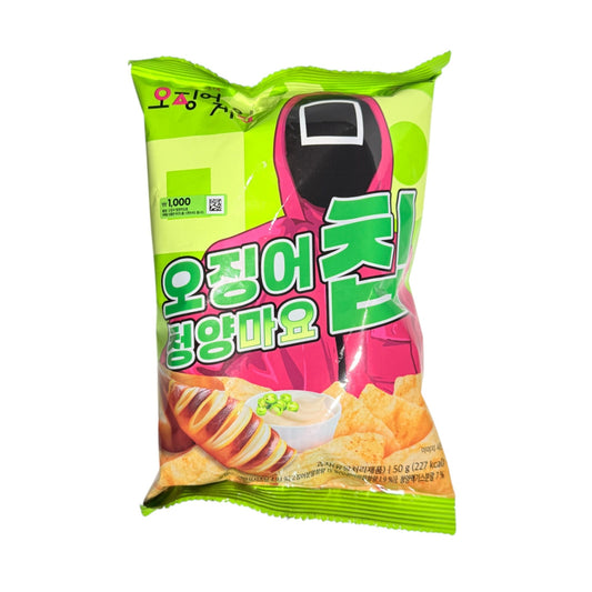 韓国イカスナック 通販 オジンオ 青唐辛子マヨ チップ 50g