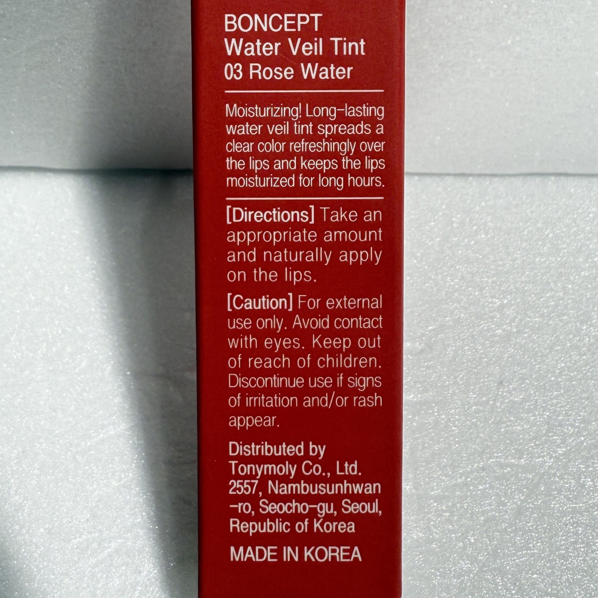 韓国ティント おすすめ BONCEPT ティント