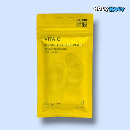 目の下 クマ 対策 アイパッチ 本셉ビタミンCアンプルアイゲルパッチ