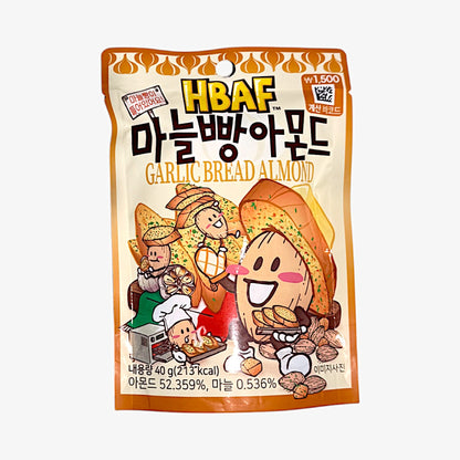 韓国お菓子 アーモンド ガーリックブレッドアーモンド 40g