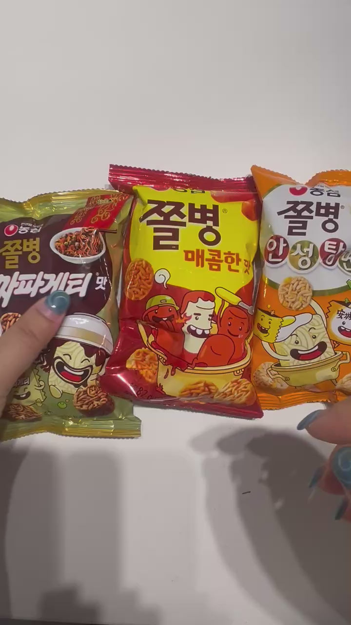 韓国スーパー お菓子 丸型スナック