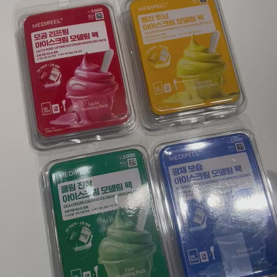 韓国 モデリングパック 冷感 ケア