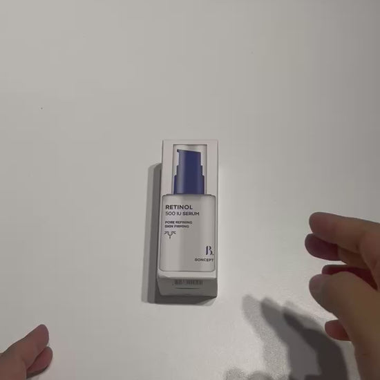 肌 弾力 改善 レチノール セラム